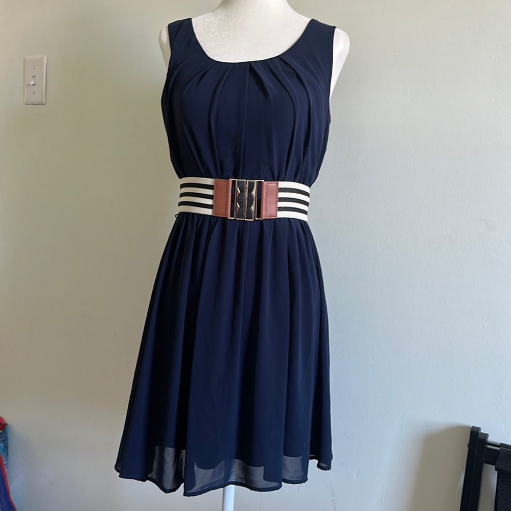 BCX Navy Blue Dress